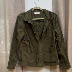 Alex Mill Women's Utility Jacket in Olive Green